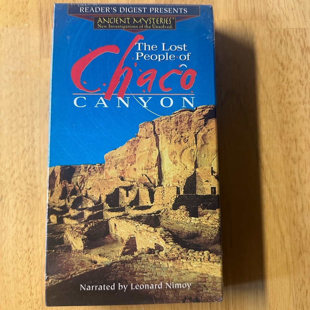 The Lost People of Chaco Canyon VHS sealed